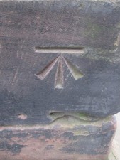 Photo 6x4 Ordnance Survey Cut Mark Chester This OS cut mark can be found  c2016