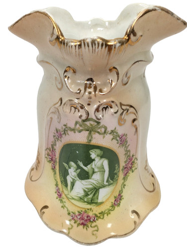 Vintage antique lady with - antique,