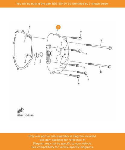 Yamaha cover bd3 e5414 - yamaha,