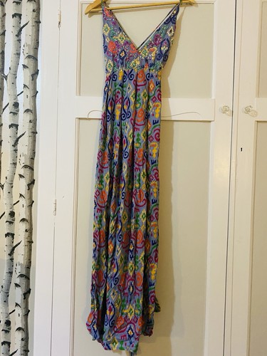 Kaleidoscope boho maxi dress - boho,