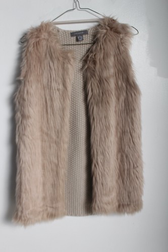 Primark womens faux fur - faux, gilet