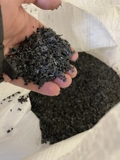 17kg Injection Moulding Plastic Recycled  Polypropylene PP BLACK Flakes Granule