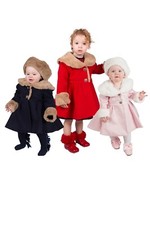 Beau Kid Girl Faux Fur Dress