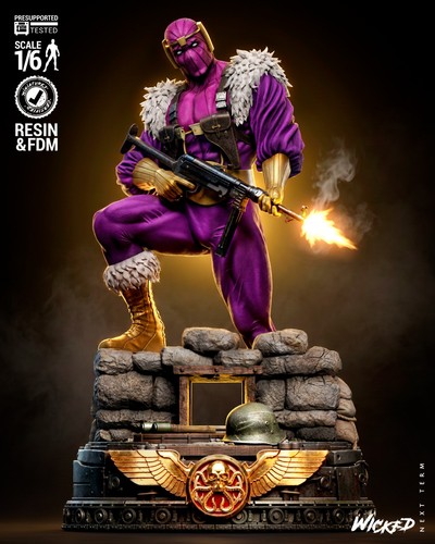 Baron zemo sculpture - zemo,