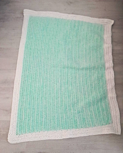 Mint green white - &,
