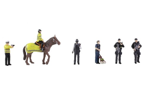 Modern police figures 6 - -,