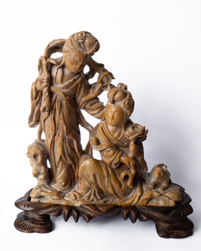 Chinese antique soapstone - chinese,