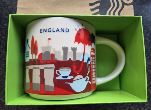 Starbucks england mug - england, you