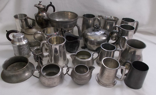 Scrap pewter large bundle - scrap,