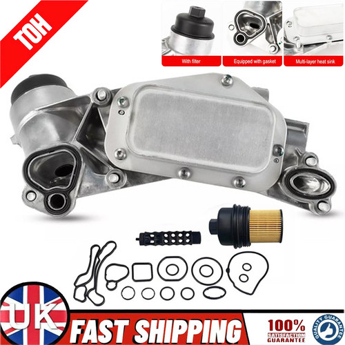 Engine oil cooler housing for - cooler,