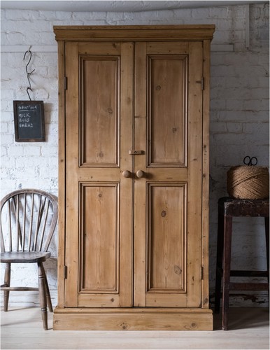 Victorian pine double door - victorian,