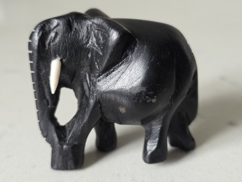 Vintage hand carved black - hand,