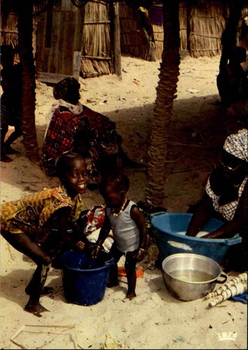 Senegal africa postcard - senegal,