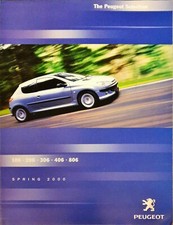 Peugeot Range Brochure 2000