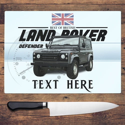 Personalised land rover - land,
