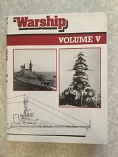 WARSHIP.  Volume V. Conway Maritime Press. VG/VG. Hardback.