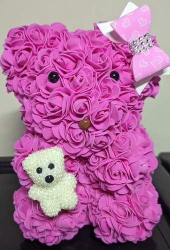 Bear with forever roses - bear, and