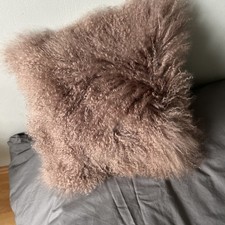 Lovely Mongolian Fur Cushion