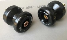 R&G PAIR BLACK M8 REAR SWING