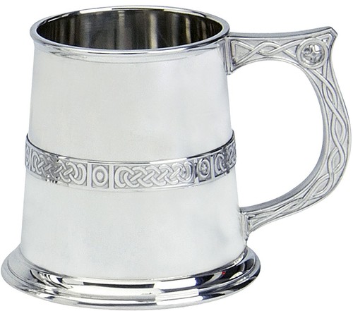 Pewter tankard traditional - tankard,