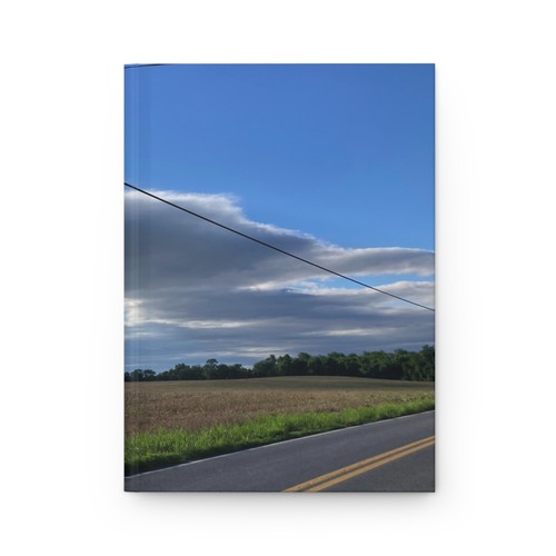 Country road stunning sky - country,