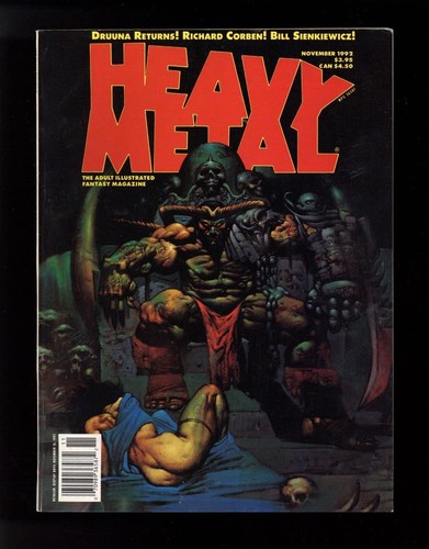Heavy metal magazine november - heavy,