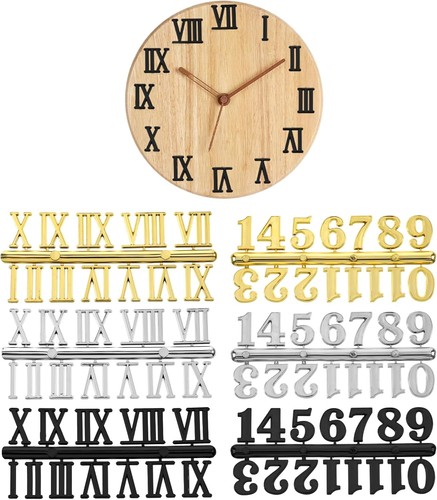 Pieces plastic clock - 6,
