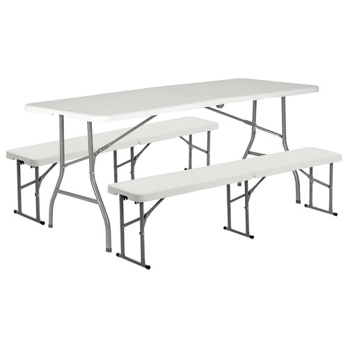 Folding camping picnic table - folding,