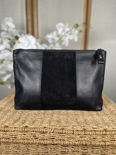 Next black suede leather - suede,