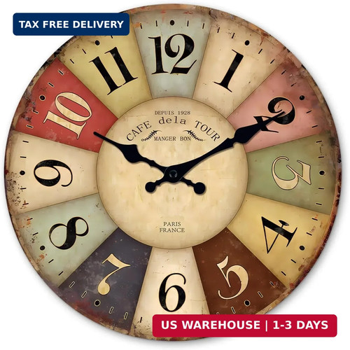 Farmhouse wooden wall clocks - farmhouse,