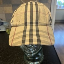 Original Burberry of London base ball hat Vintage Excellent Condition 90s rare 