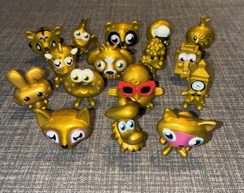 Gold moshi monsters figures - gold,