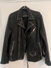 AllSaints Luke Studded Leather