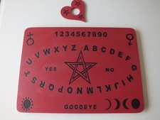 Hand Painted Wood Pentagram
