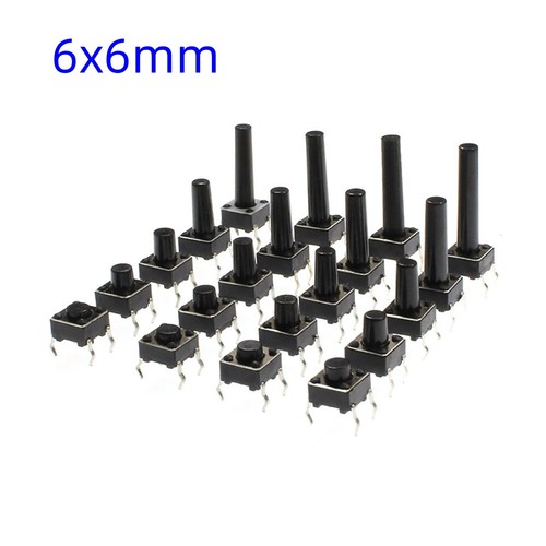 6x6mm tactile push button - 6x6mm,