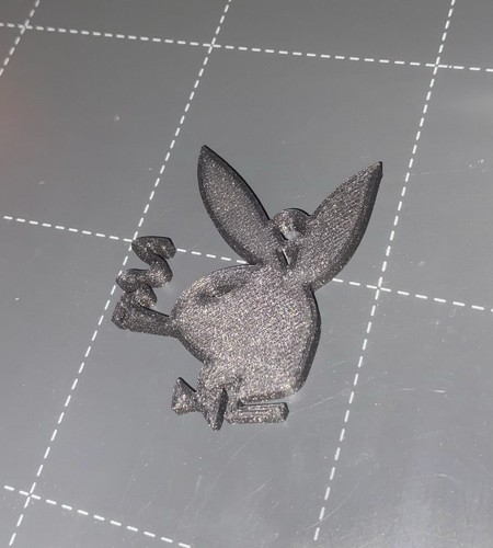 Sparkly playboy bunny smoking - playboy,