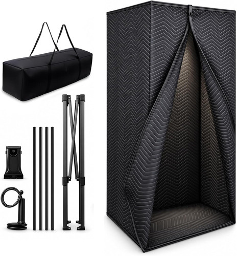 Portable vocal booth - vocal, booth,