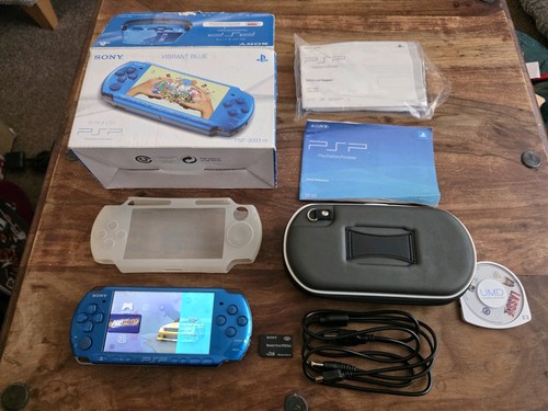 Sony psp 3003 vibrant blue - sony,