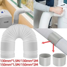 Flexible Portable Air Conditioner Exhaust Hose Tube Pipe Connector Mobile Cooler