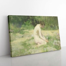 Sea-Pinks By Henry Scott Tuke