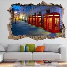 Red phone box telephone booth - phone,