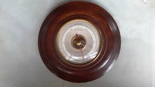 Short & Mason Mahogany Mount Wall Barometer
