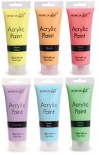 Pastel Acrylic Paints 120ml
