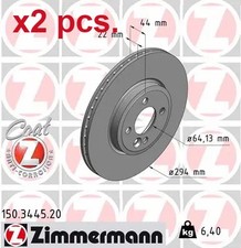 X2 PCS FRONT BRAKE DISC ROTOS