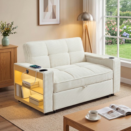 Seater sofa bed - 2, beige