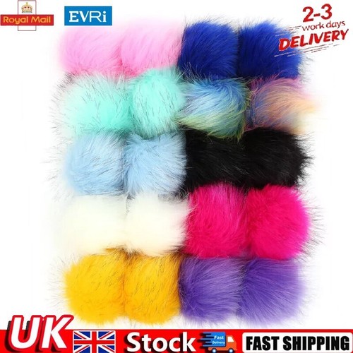 20pcs fluffy faux - faux, fur