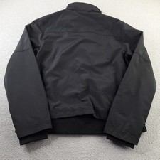 883 Police Mens Jacket Size 5 Black Full Zip Bomber Waterproof Zip Pockets Coat