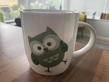 Owl Mug Cup Green Red Tea