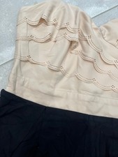 NEW Lipsy, Playsuit, UK 10, Shorts,layered Bodice, Strapless-Occasion-v sexy NEW