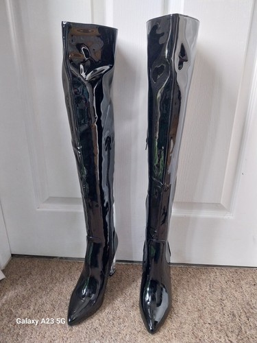 Boot52 black ovey knee high - boot52,